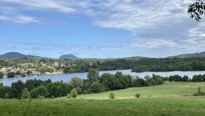 Lac d'Aydat en Auvergne, dans le Puy de Dôme