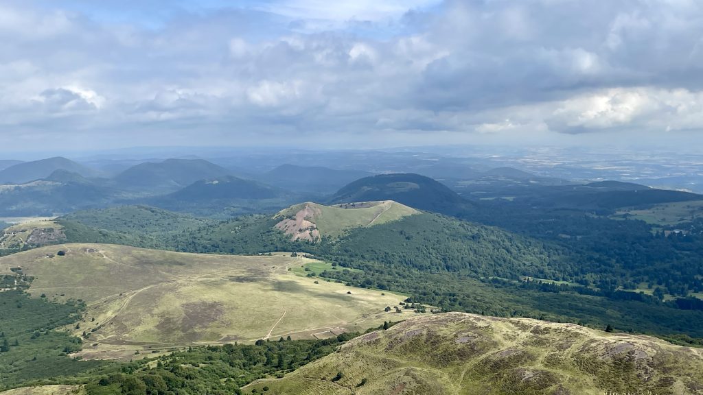 Vue depuis le Puy de Dôme